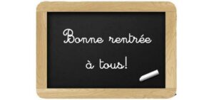 C&rsquo;est la rentrée