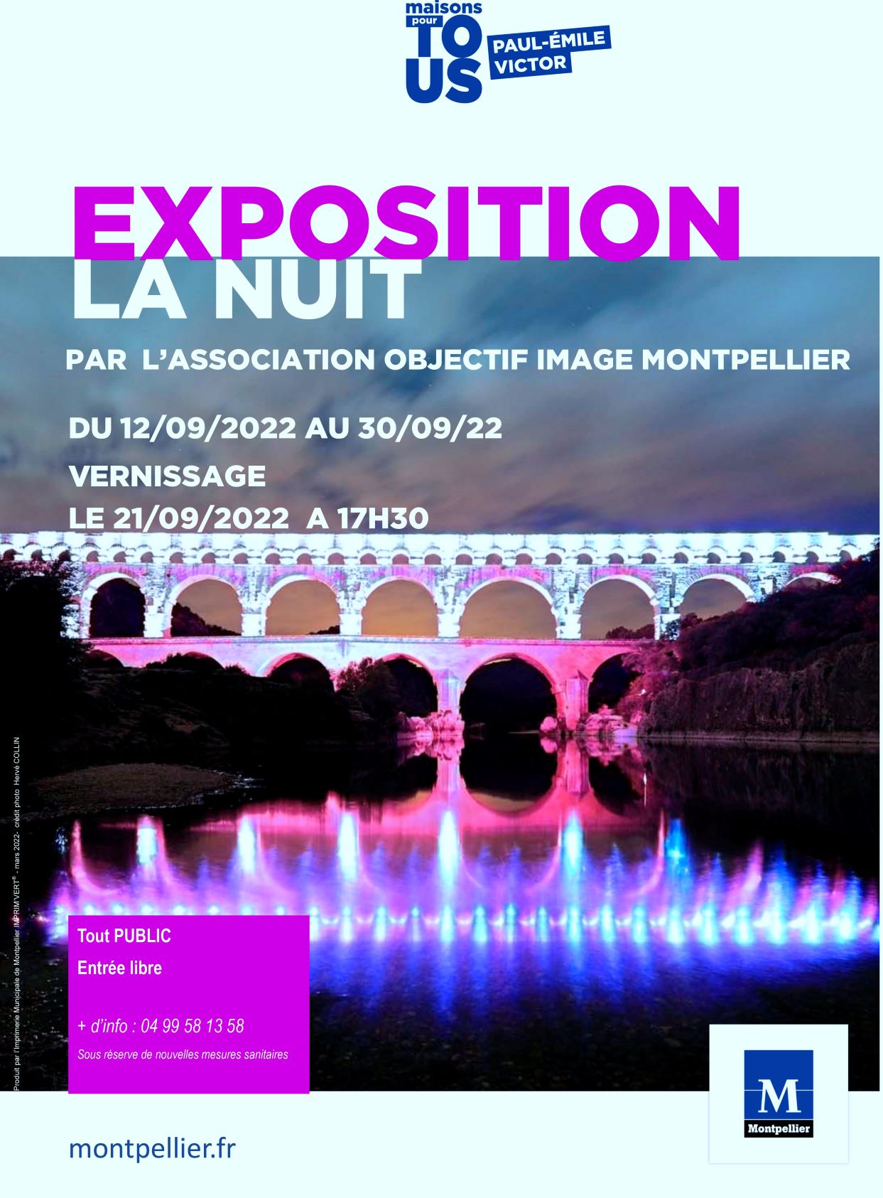 Objectif Image Montpellier vous invite à l’exposition « La nuit «