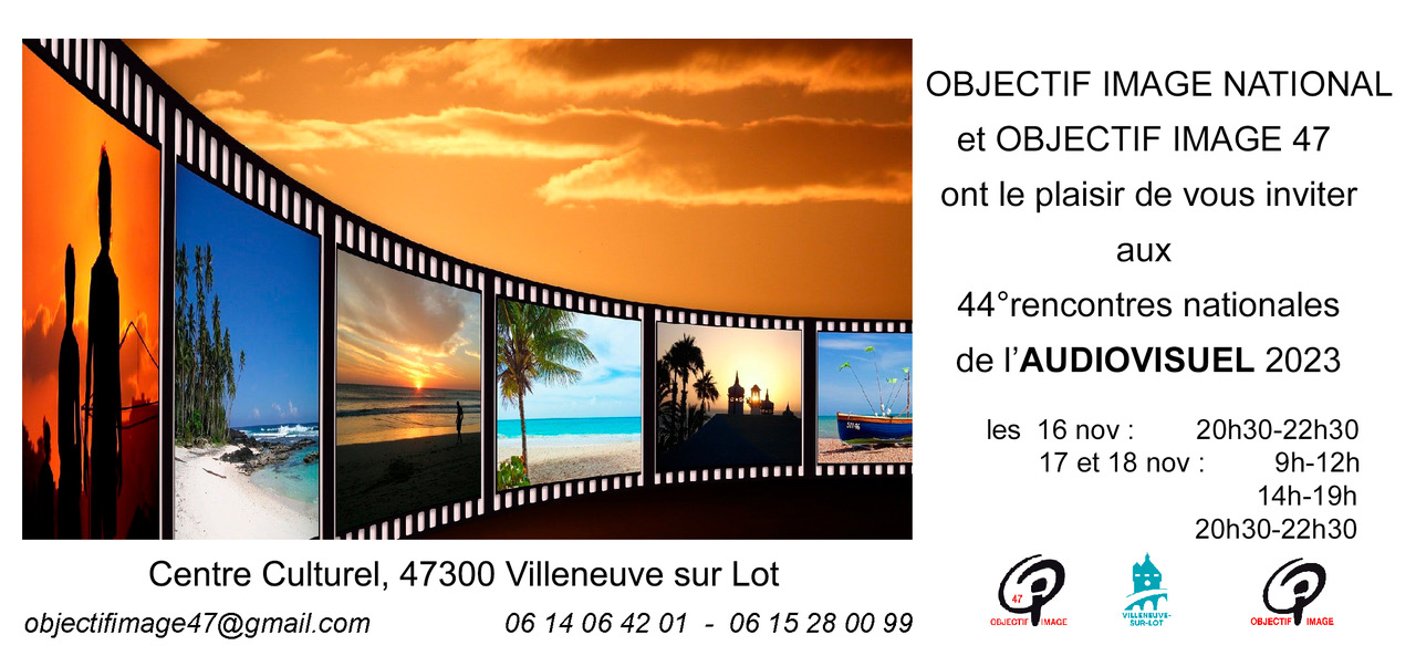 44 èmes Rencontres Nationales de l&rsquo;Audiovisuel